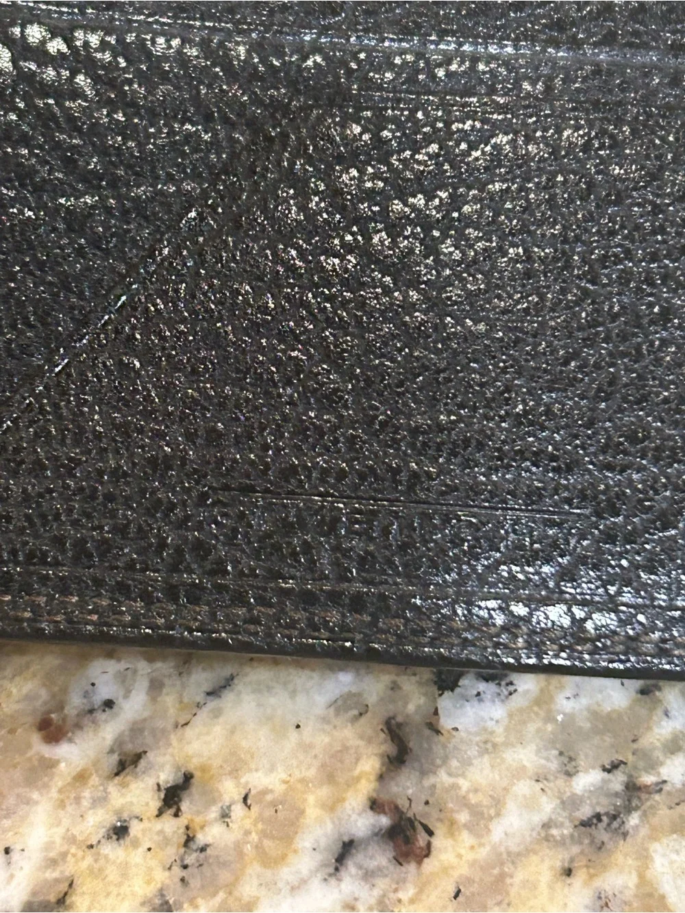 Givenchy Black Leather Bifold Mens Wallet Italy with coa